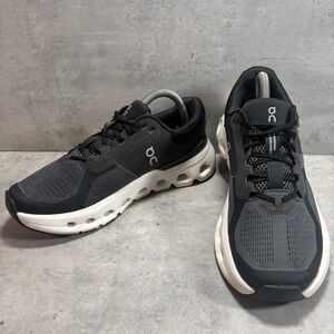 On Cloud Cloudrunner 2 Black White Running Shoes Sneakers Womens Size 9